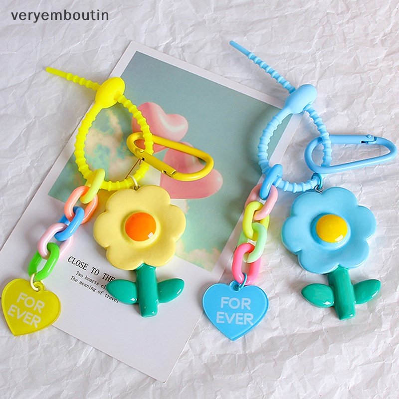 Móc Khóa Hình Bông Hoa Ngọt Ngào Dễ Thương