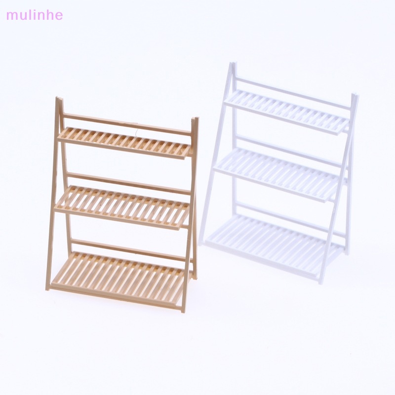 Mulinhe Bộ Chậu Hoa Mini Bằng Nhựa Cho Nhà Búp Bê Cấp vn