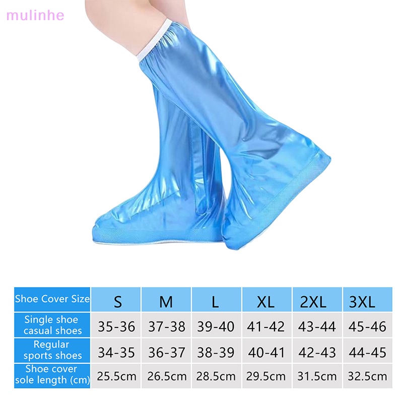 Vỏ Bọc Giày Đi Mưa Chống Trượt Chống Nước Có Thể Tái Sử Dụng