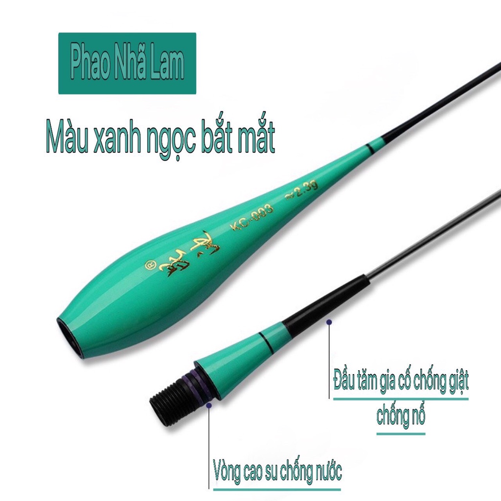Phao Điện câu đài ngày đêm Nhã Lam KC tăm nhỏ trị cá nhát mồi- HM2K MALL