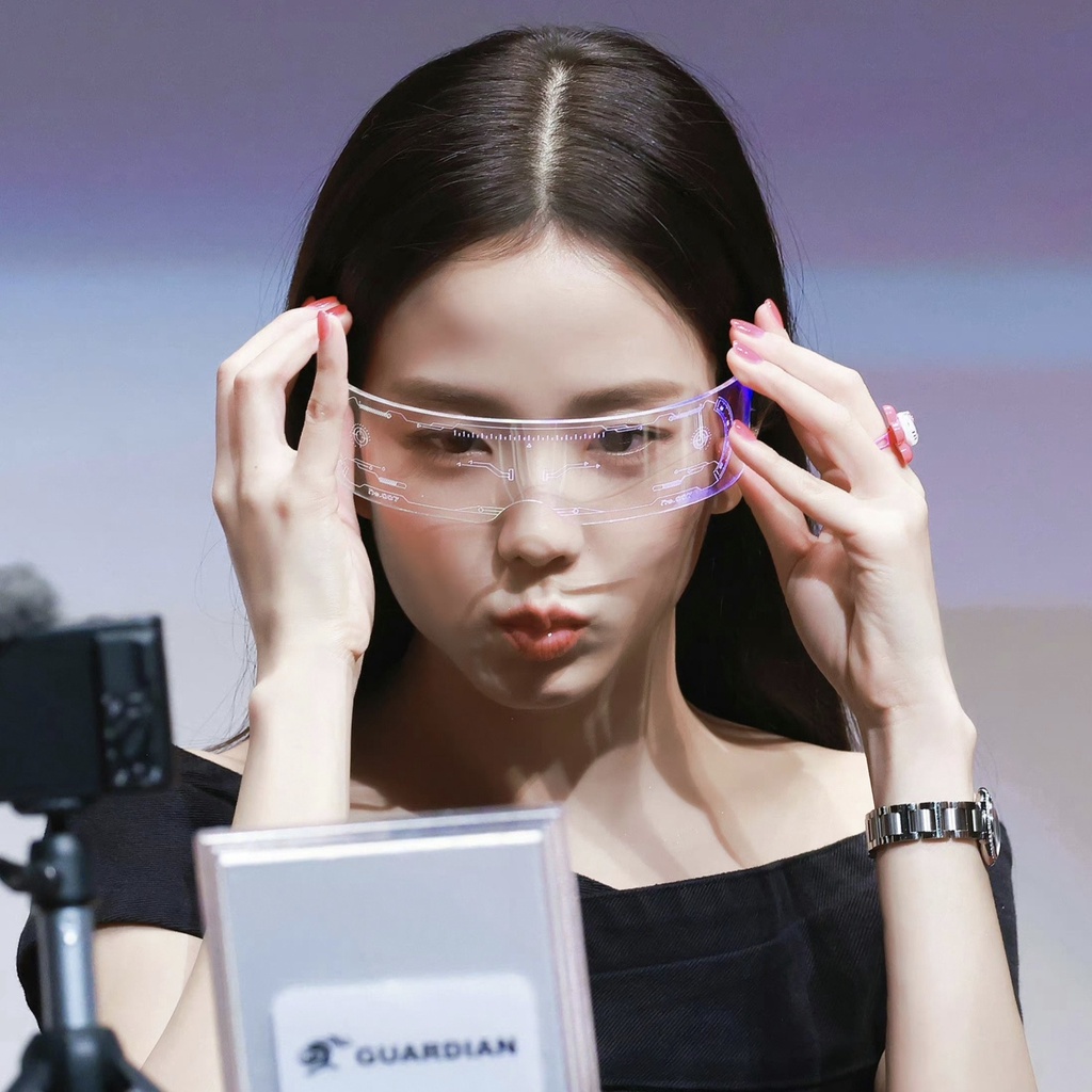 Kính Mát Có Đèn LED Thay Đổi 7 Màu BLACKPINK Jisoo
