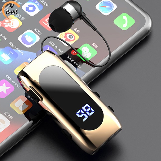 Bộ Tai Nghe Thể Thao Bluetooth K55 V5.2 Thông Minh Có Đèn Led Có Thể Thu Gọn