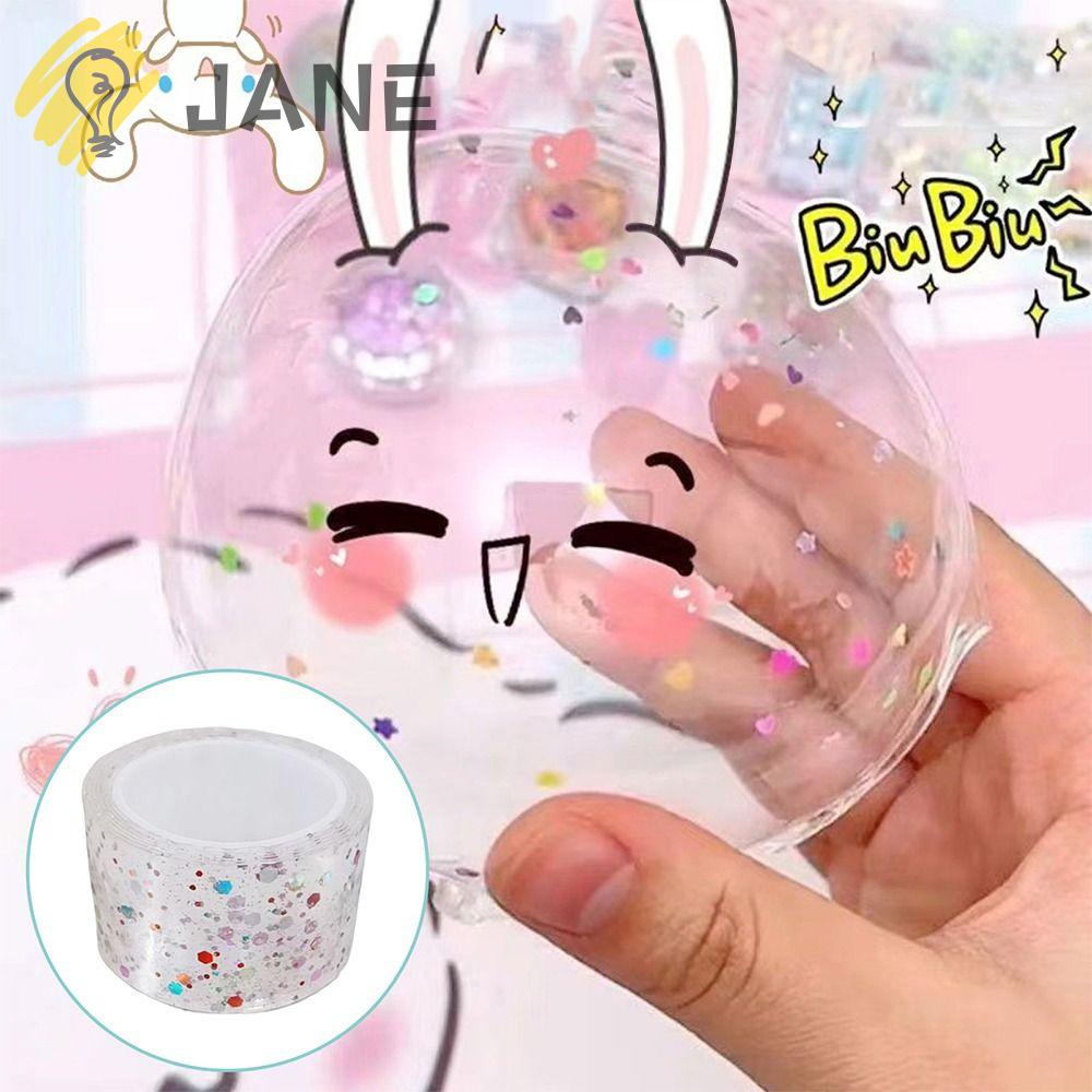 Băng Keo Hai Mặt 1 Mét Đồ Chơi Giảm Căng Thẳng Cho Bé