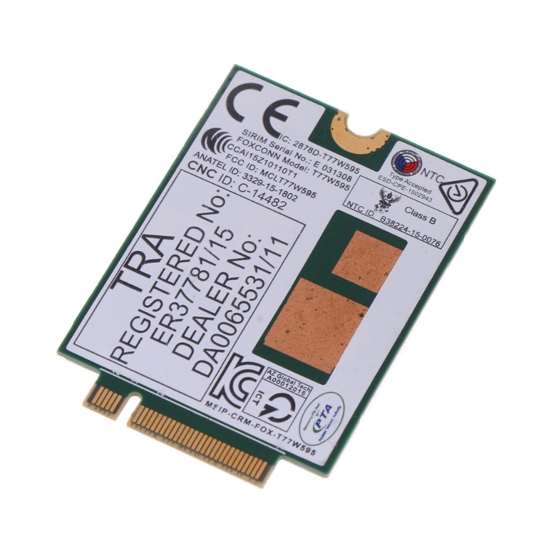 Mô Đun Chuyển Đổi Thẻ Không Dây T77W595 WWAN 4G Cho HP Elite x2 840 850 G3 640 650 645 G2 4G LTE