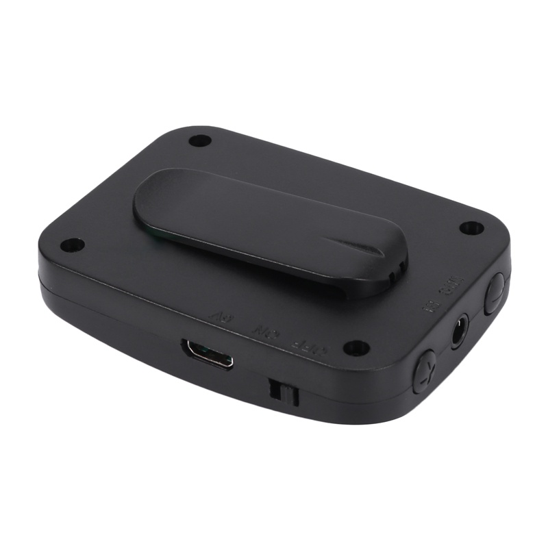 Micro Không Dây FM Có Thể Điều Chỉnh Tần Số Kèm Kẹp Cố Định Hướng Dẫn Dạy Học