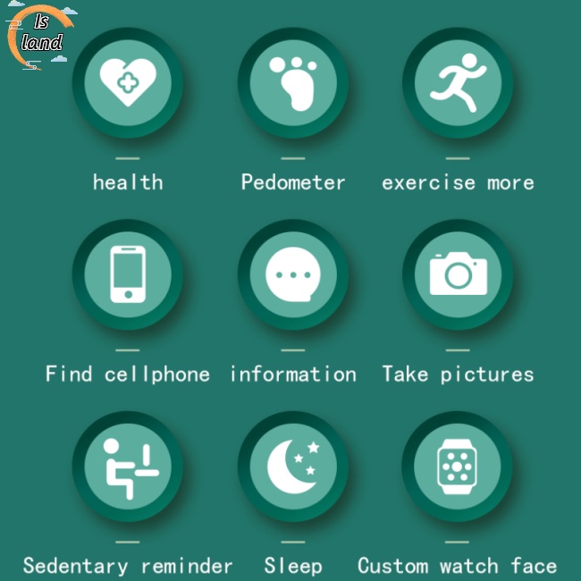 Bộ Vòng Tay Thể Thao Thông Minh Fd68s Màn Hình 1.44 Inch Giám Sát Nhịp Tim &amp; Huyết Áp