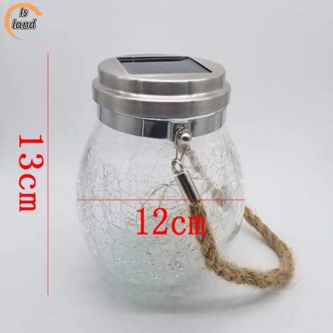 Lọ Điều Ước Đèn Led 30 Bóng Mặt Trời Trang Trí Sân Vườn
