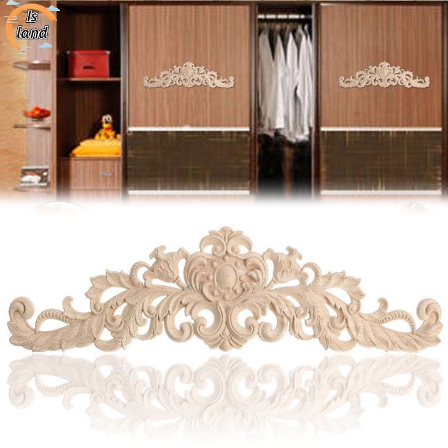 Miếng Gỗ Dài Chạm Khắc Dùng Trang Trí Nội Thất
