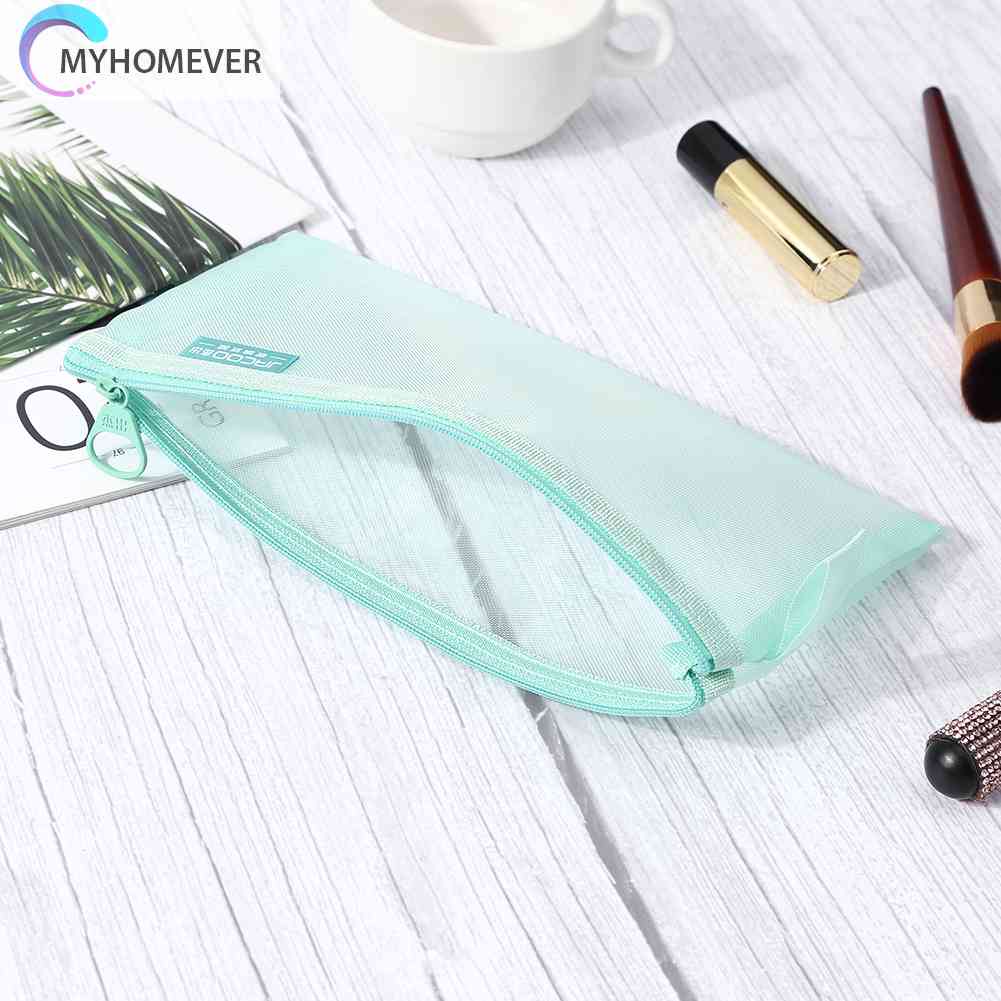 Túi Lưới Đựng Mỹ Phẩm / Tiền Xu Sức Chứa Lớn Tiện Dụng Cho Văn Phòng