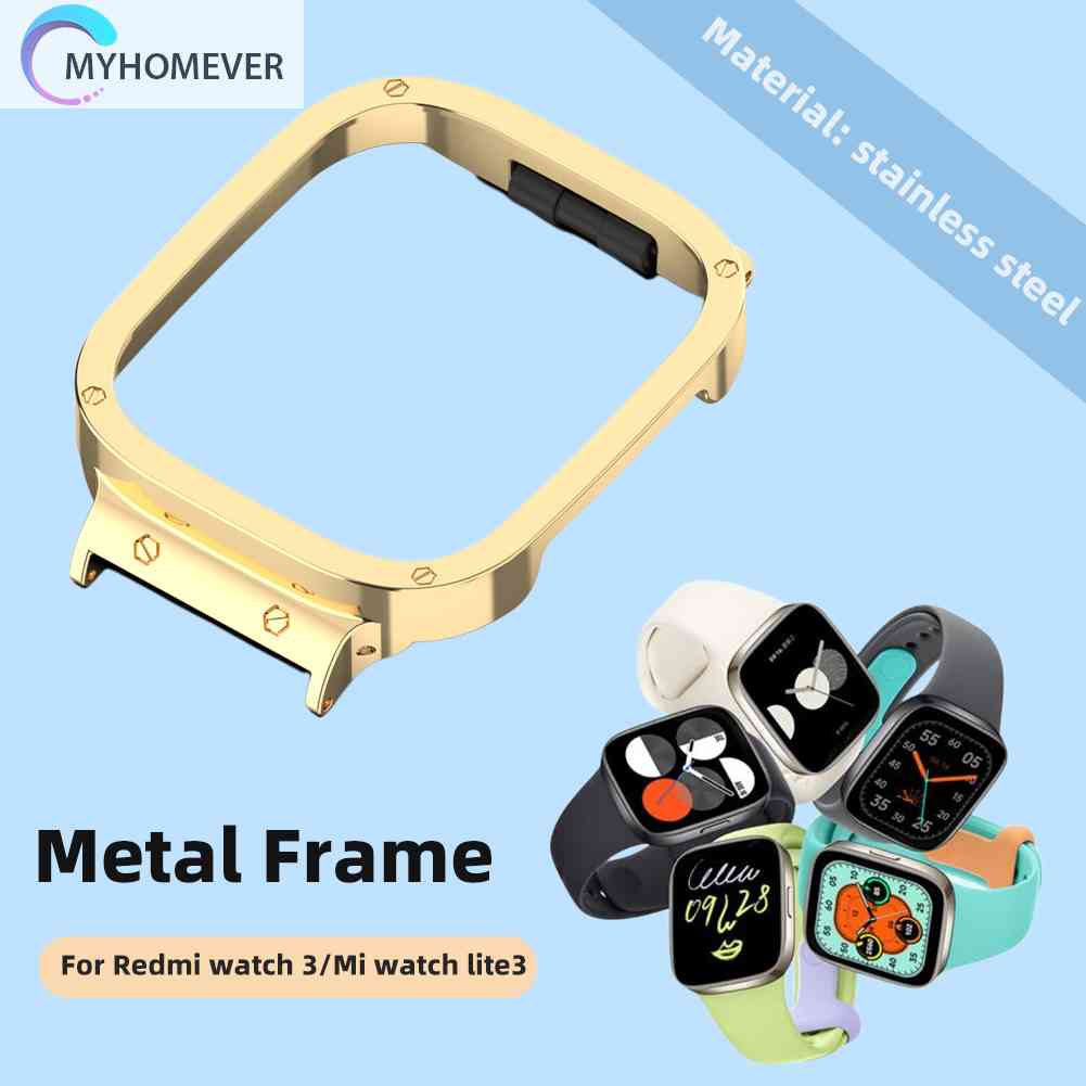 Ốp Bảo Vệ Chống Bụi Bằng Kim Loại Cho Đồng Hồ Thông Minh Redmi Watch 3 20mm