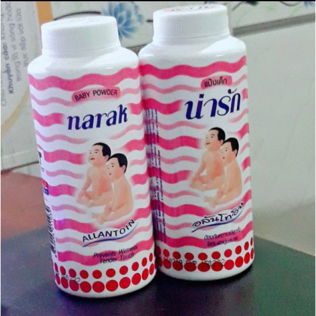Phấn rôm Narak Baby Powder 25gr Thái Lan