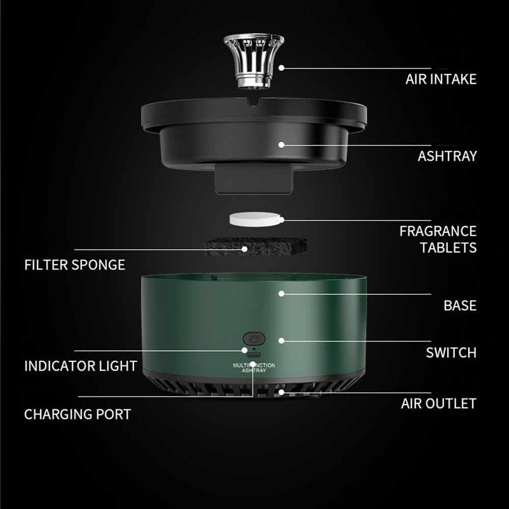 Trong Kho Đa Chức Năng Thông Minh Gạt Tàn Hộ Gia Đình Nhỏ Máy Lọc Không Khí Cá Tuyết