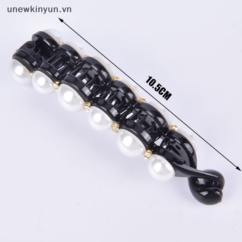 Kẹp Tóc Đính Ngọc Trai Nhân Tạo Thời Trang 1 Cái