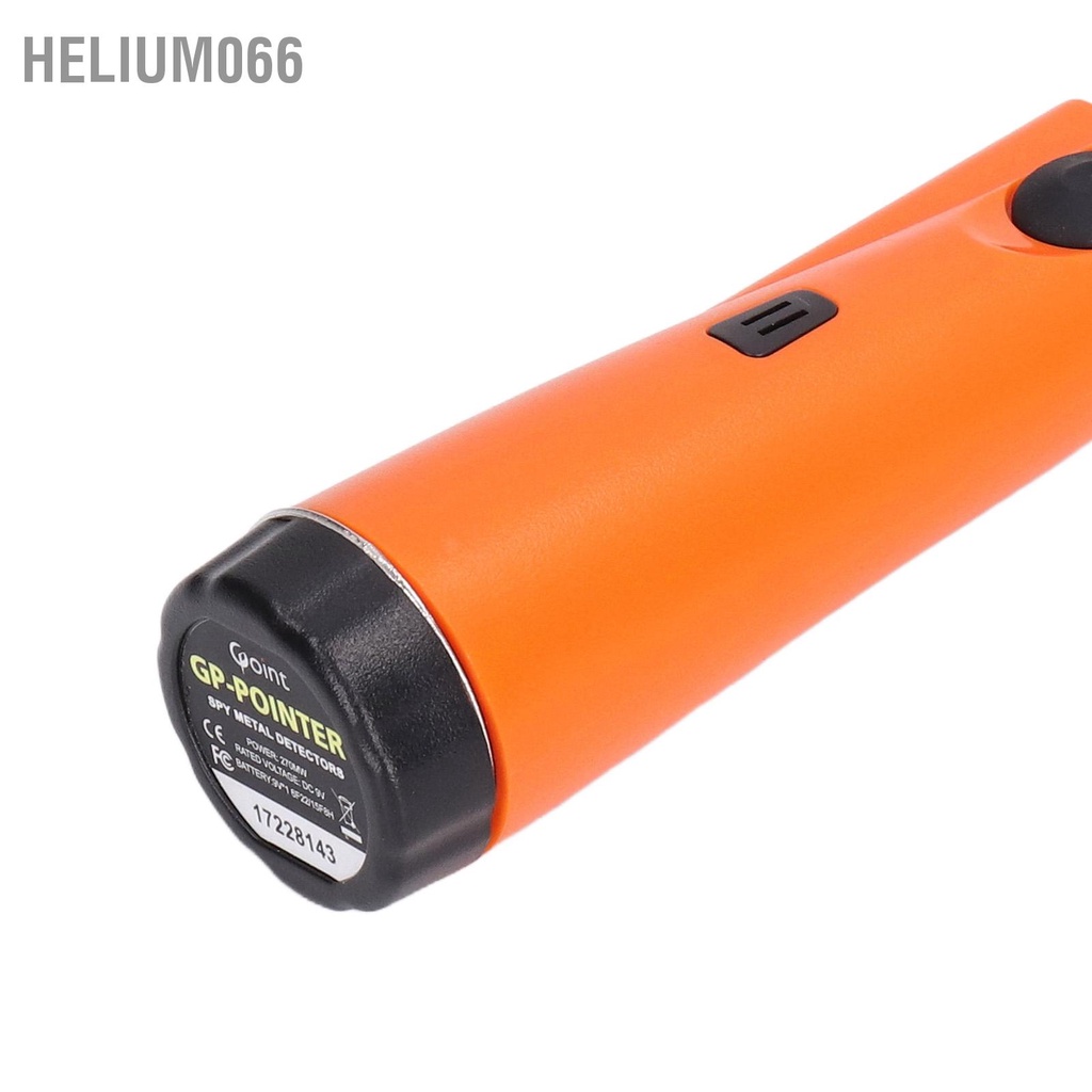 Máy dò kim loại cầm tay 360° Công cụ tìm định vị chống nước để kiểm tra an ninh Helium066
