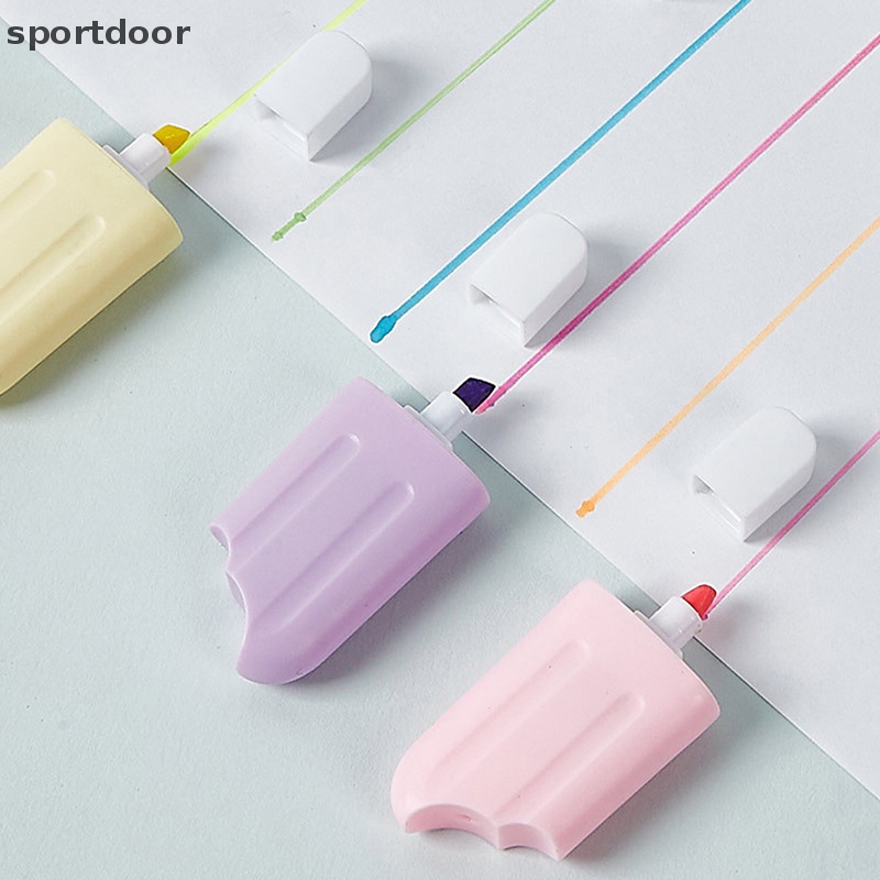 [sportoutdoor] Bộ 6 Bút Mực gel Vẽ Nghệ Thuật DIY Đáng Yêu Cho Học Sinh / Văn Phòng [out]