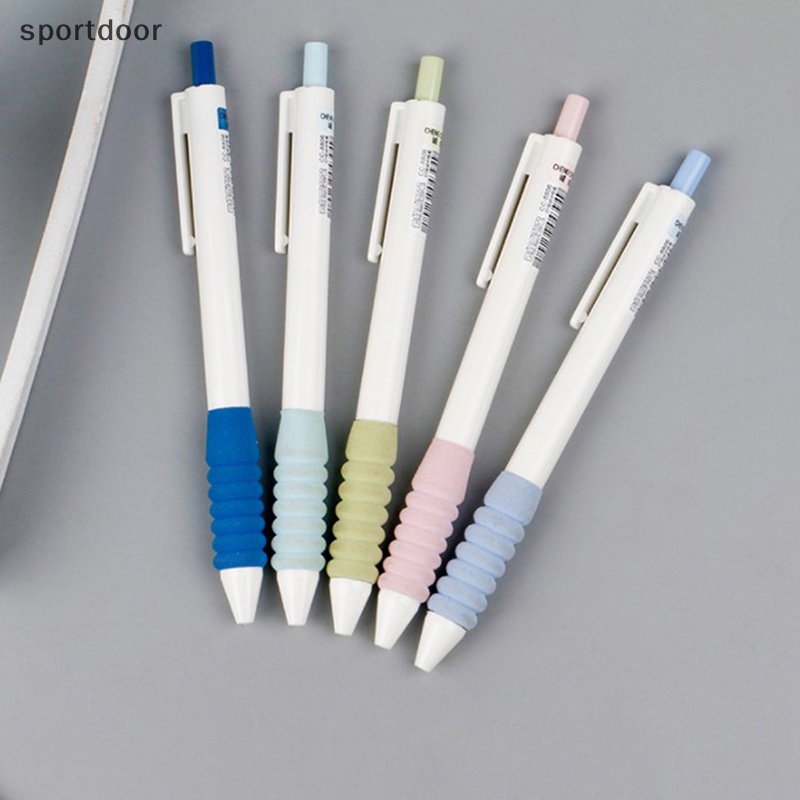 Bộ 5 Cây Bút Bi Mực Đen Ngòi 0.5mm Tiện Dụng Cho Văn Phòng / Trường Học