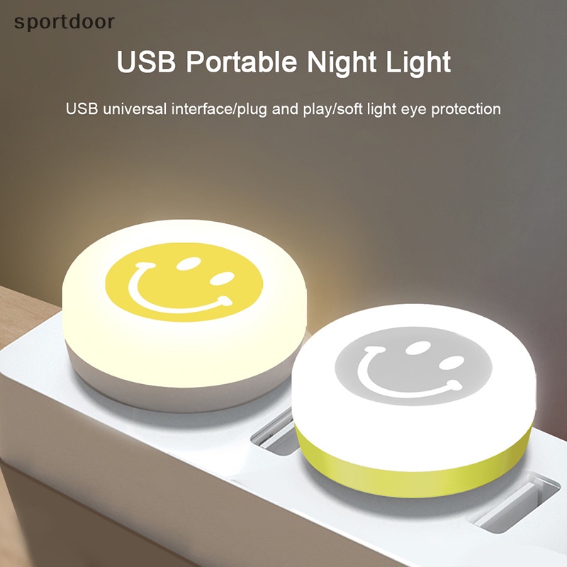 [sportoutdoor] Đèn LED Đọc Sách Mini Ánh Sáng Ban Đêm Trang Trí Phòng Ngủ [out]