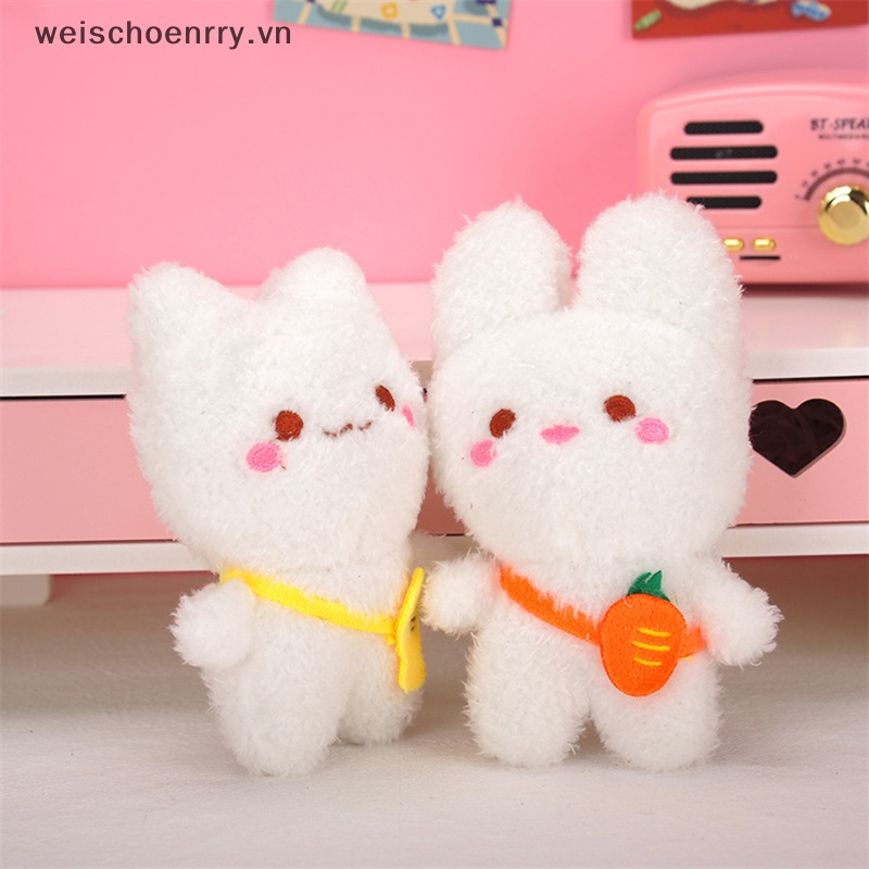 Móc Khóa Thỏ Nhồi Bông 15cm Đáng Yêu