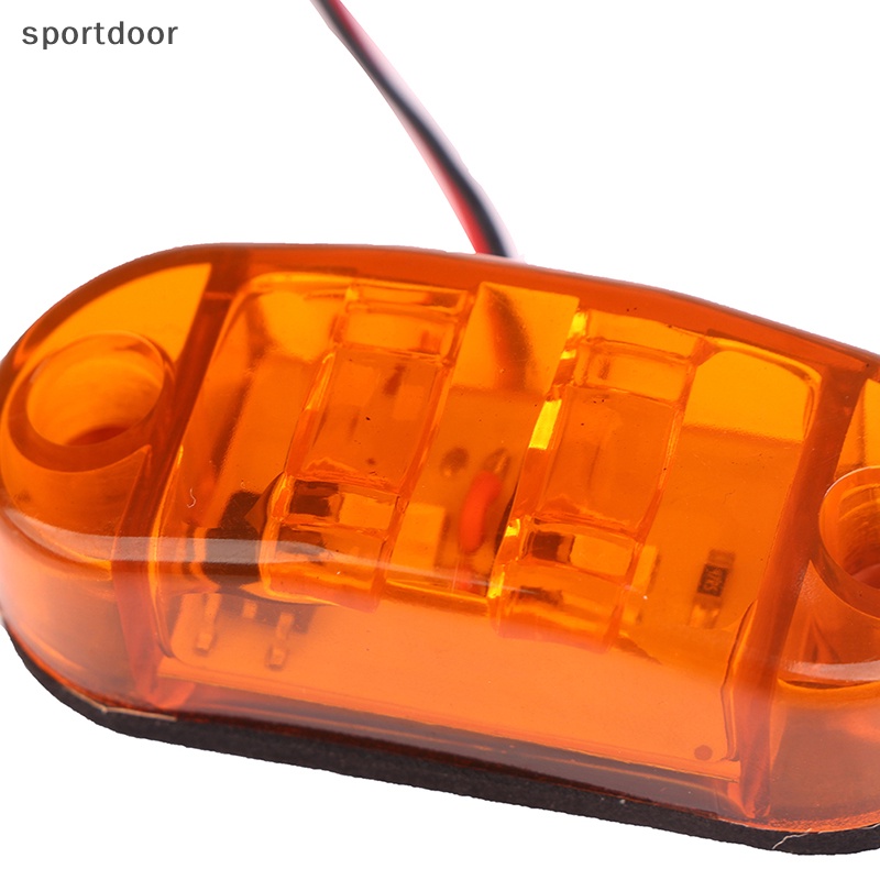 Bộ 2 Đèn LED Cảnh Báo 9-30V Ánh Sáng Đỏ / Xanh Lá / Trắng / Xanh Lá / Xanh Lá Gắn Đuôi Xe Tải