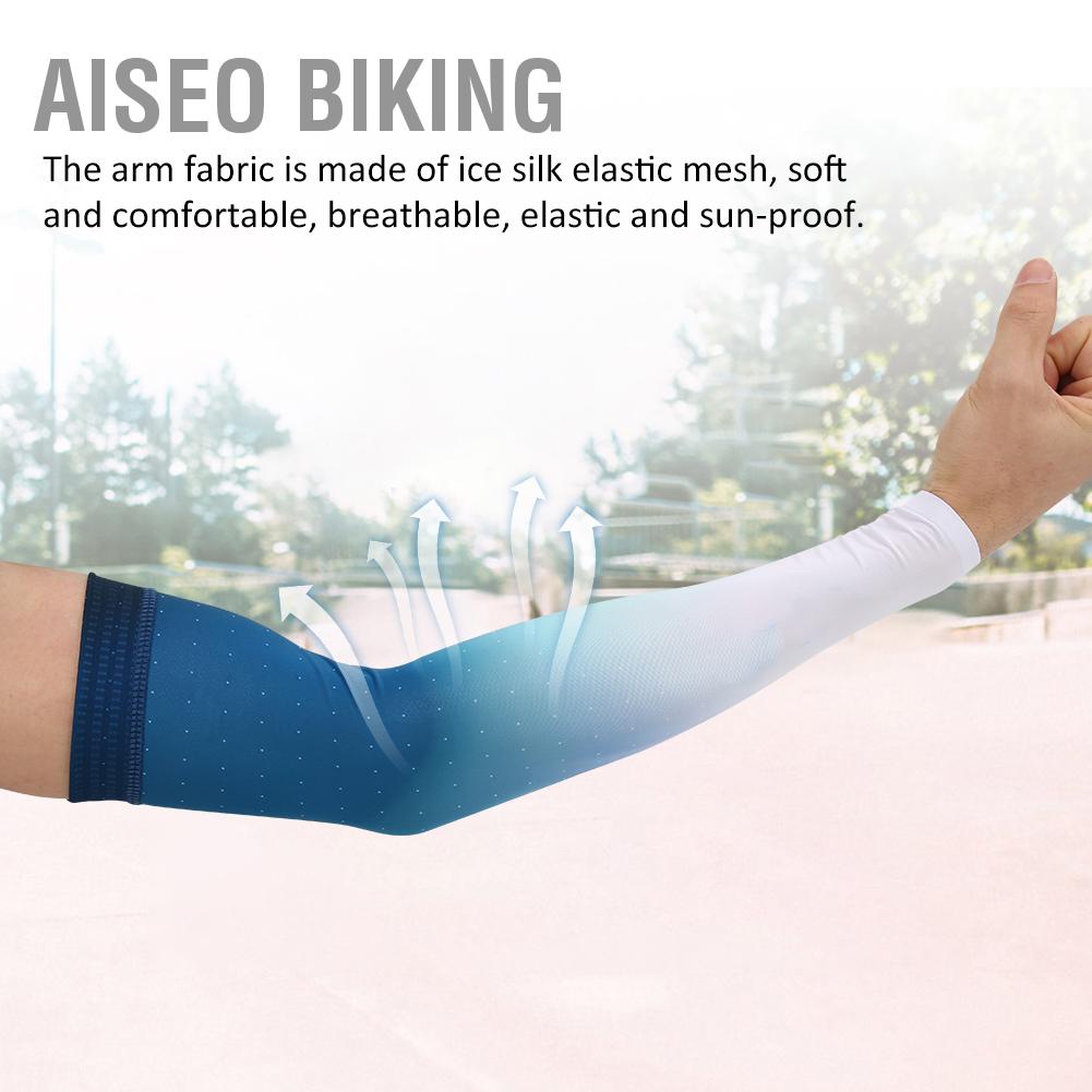 Aiseo Biking BOODUN 1 Cặp Kem Chống Nắng Ngoài Trời Oversleeve Arm Sleeves dành cho Lái Xe Đi Bộ Đường Dài Chạy Đạp