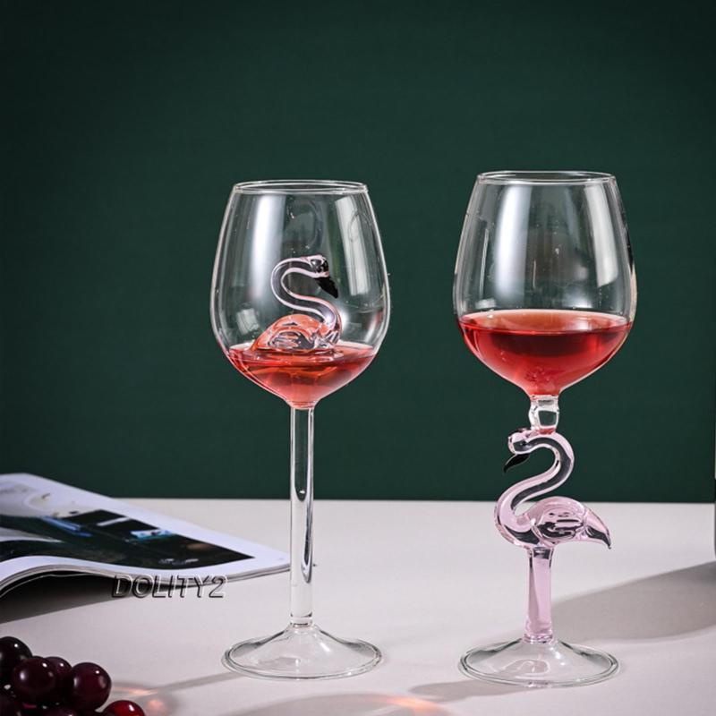 [Dolity2] Mắt Kính Cocktail Chim Hồng Hạc Sáng Tạo Sử Dụng Tại Nhà / Tiệc Tùng