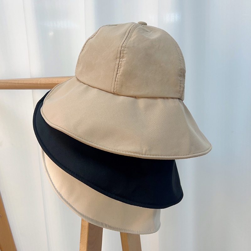 Mũ Bucket Chống Nắng / Tia UV Thắt Nơ Đuôi Ngựa / Đi Biển Mùa Hè Có Thể Điều Chỉnh