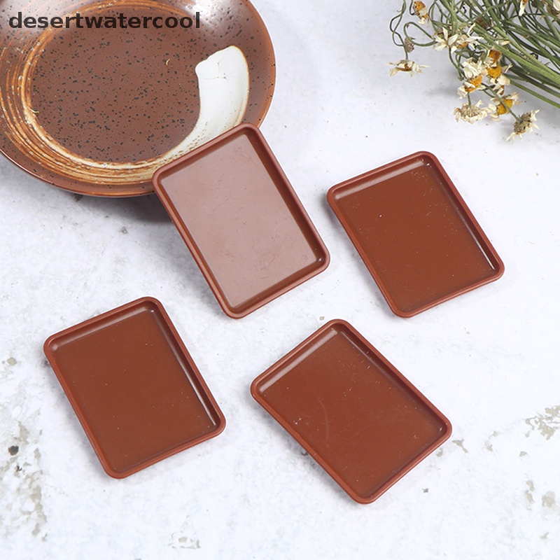 Set 2 Dĩa Đựng Thức Ăn Mô Phỏng Cho Nhà Búp Bê