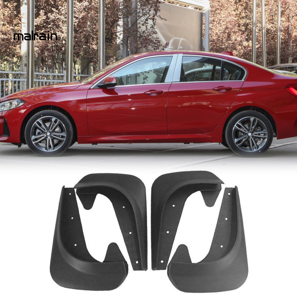 Set 4 Tấm Chắn Bùn Trước Sau Chống Trầy Xước Bảo Vệ Cho Xe Hơi