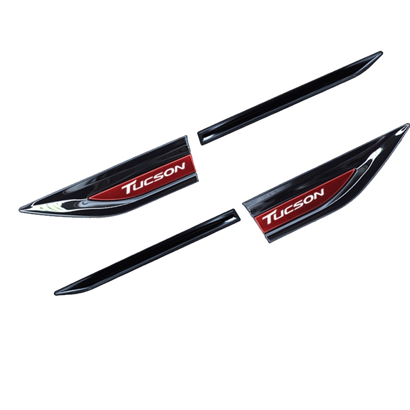 FENDER Miếng Dán Kim Loại Trang Trí Tấm Chắn Bùn Xe Hơi Hyundai Tucson ML TL NX4
