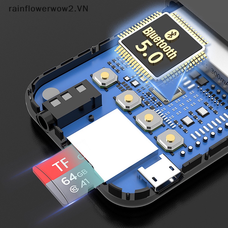 Bộ Truyền Nhận Tín Hiệu Bluetooth 5.0 Có Đèn LED Cho Xe Hơi