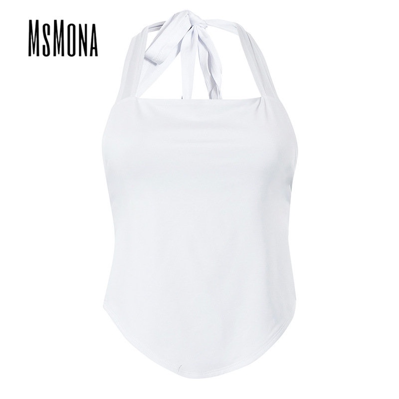 Áo Tank Top Hai Dây Màu Trơn Thời Trang 2023 Quyến Rũ Cho Nữ