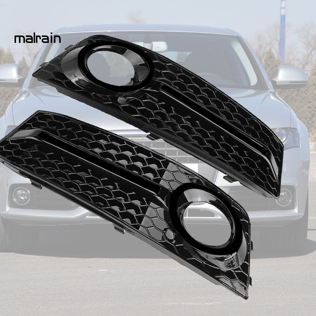 [Ma] L / R Lưới Tổ Ong Sơn Đèn Sương Mù Với Dải Đen 8KD807681Phụ Kiện C 8KD 8KD Chất Lượng Cao807682Phụ Kiện Chuyên Dụng Cho Xe Hơi Audi A4 B8 09-12 / S4