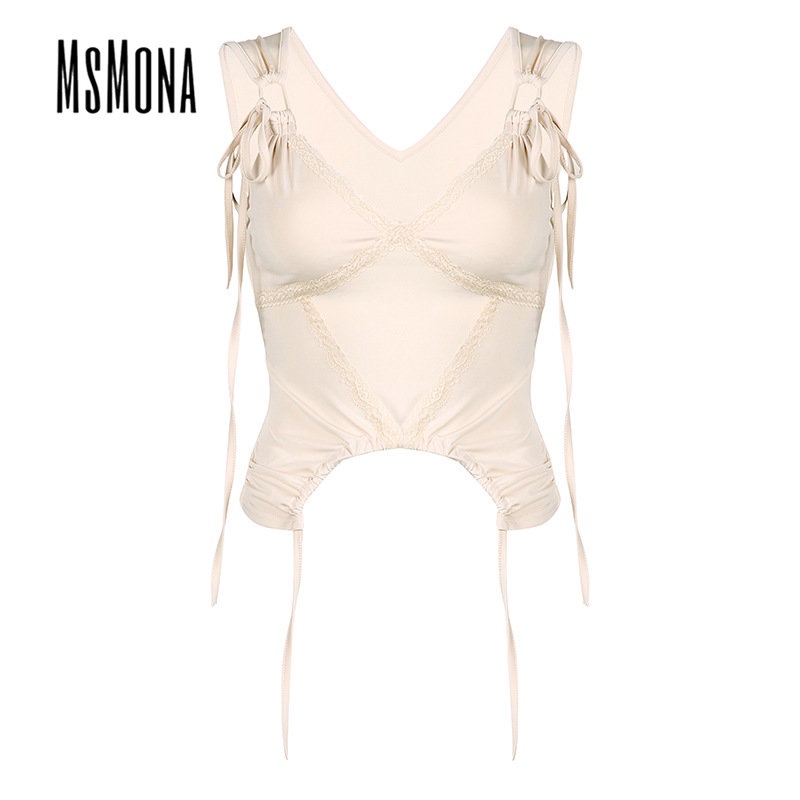 Áo Tank Top Hai Dây Màu Trơn Thời Trang 2023 Quyến Rũ Cho Nữ