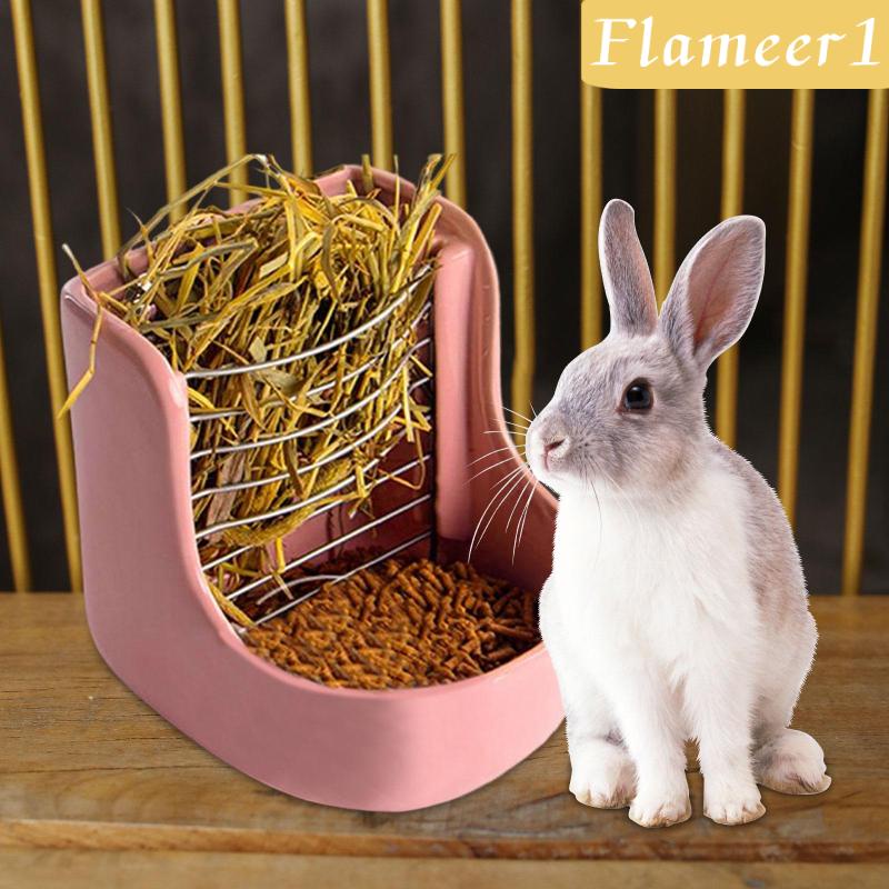 [Flameameer1] Giá Đỡ 2 Trong 1 Cho Thỏ / Chuột Hamster / Thú Cưng Nhỏ