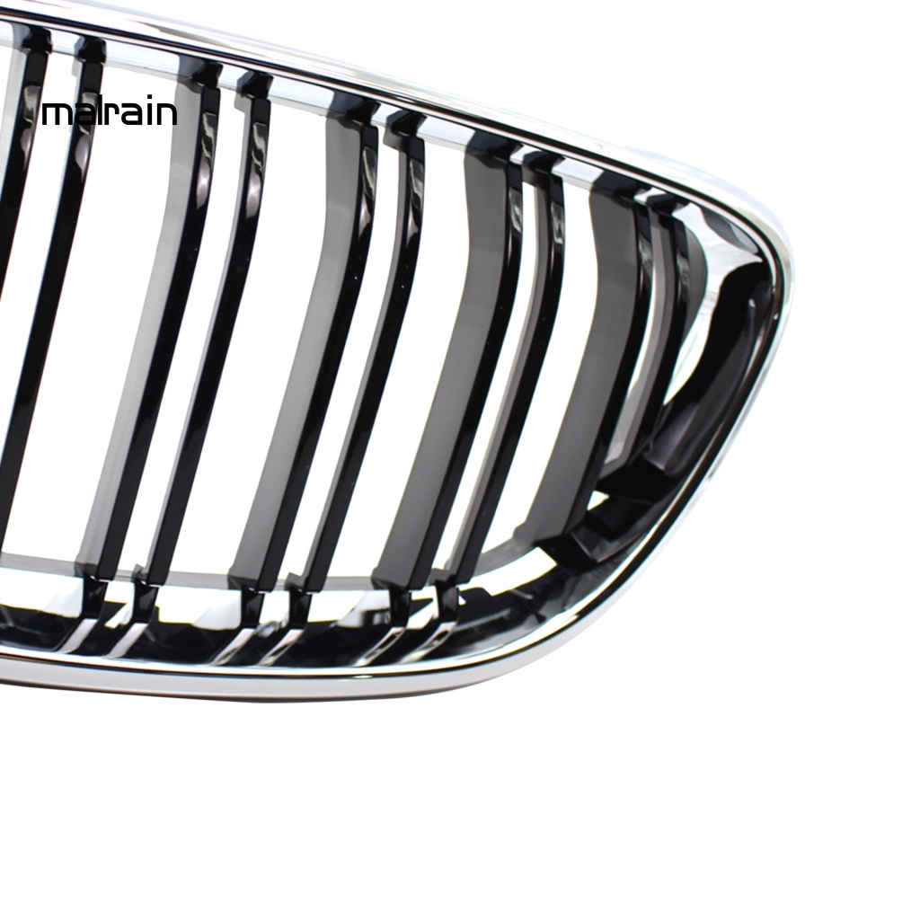 [Ma] Bộ 2 Lưới Tản Nhiệt Mạ Điện Chống Ăn Mòn Màu Đen Bóng Thay Thế Cho Lưới Tản Nhiệt Xe Hơi 51137295523 51137295524 Phụ Kiện Chuyên Dụng Cho BMW 2 Series F22 F23 12 F23