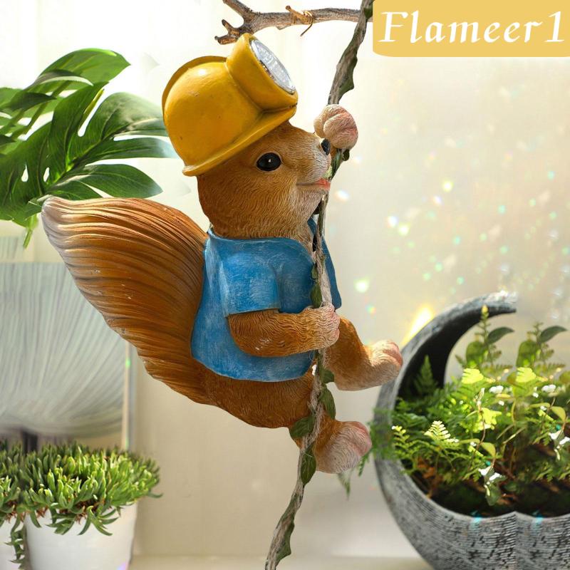 [Flameameer1] Bức Tượng Treo Trang Trí Sân Vườn Sử Dụng Năng Lượng Mặt Trời