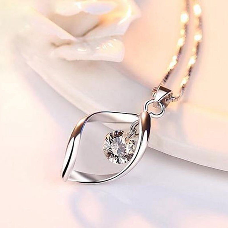 Ygt Vòng cổ Mặt Hình Học Đính Đá Zircon Pha Lê Sáng Tạo Thời Trang Dành Cho Nữ