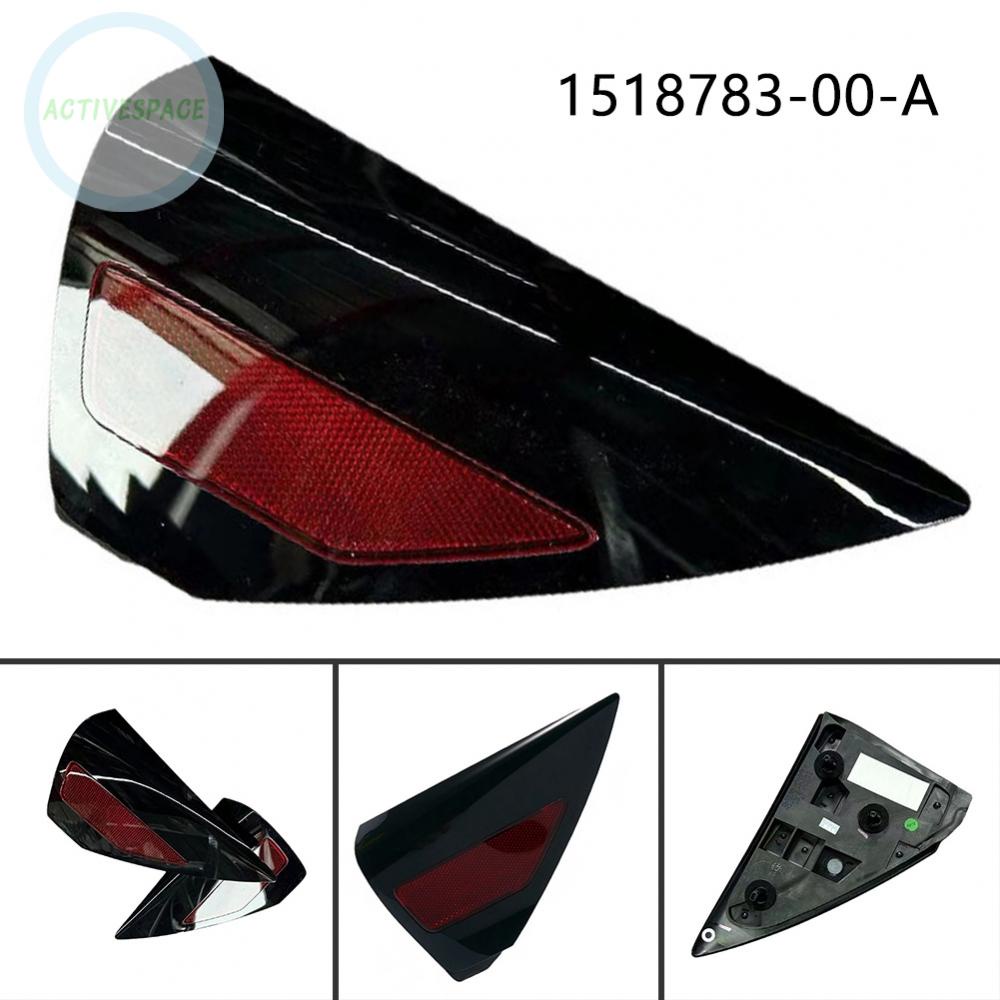 Đèn Phản Quang Phía Sau Xe Hơi 1518783Phụ Kiện Nhựa ABS Màu Đen + Đỏ Chuyên Dụng Cho Xe Hơi 00-A 2020-2022