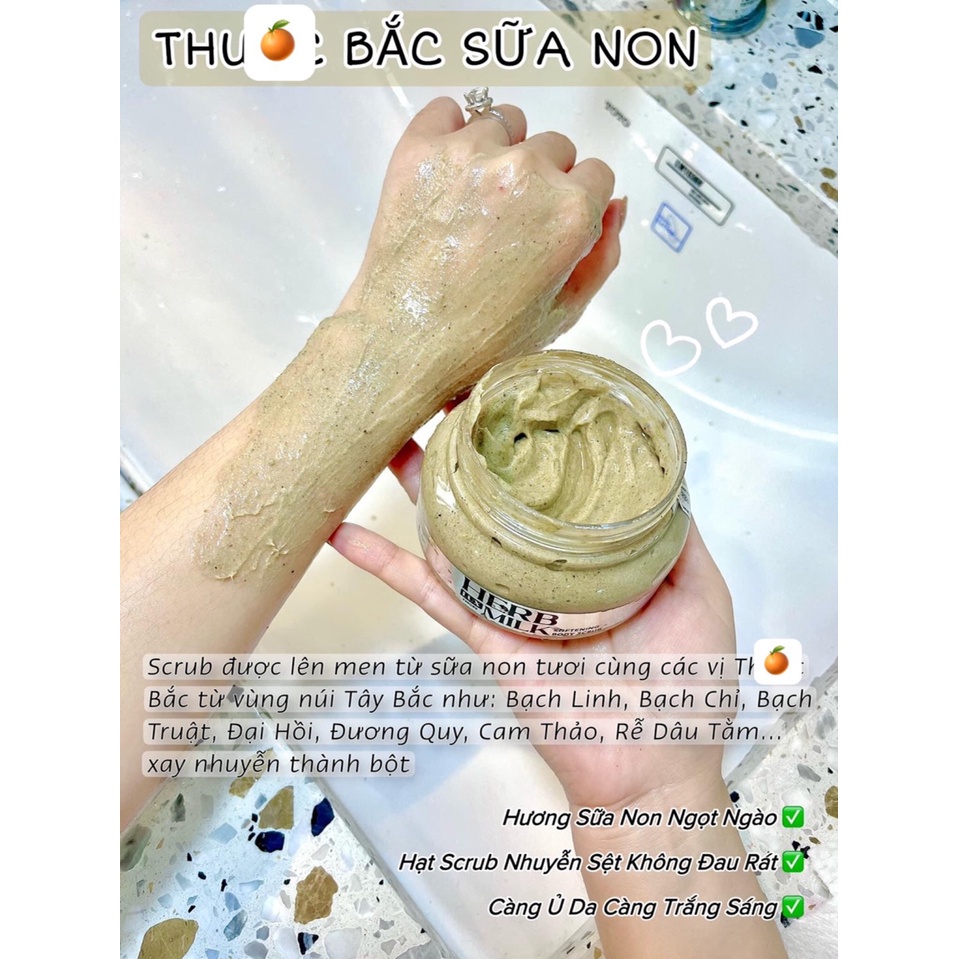 Mini gói  30GR Thảo Dược Thuốc Bắc Sữa non lên men Herb Lux Milk - Thuoc Bắc sữa non lên men Soherbs