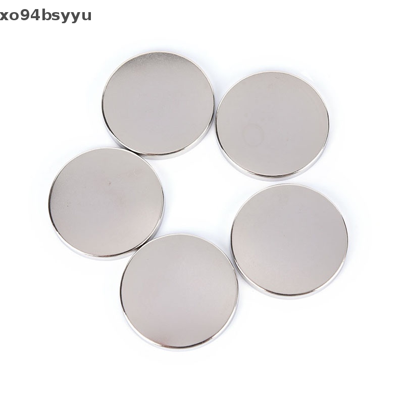 Set 5 / 15 Khay Thiếc Tròn Rỗng Từ Tính 36.5MM Đựng Phấn Mắt Xo94Bsyu