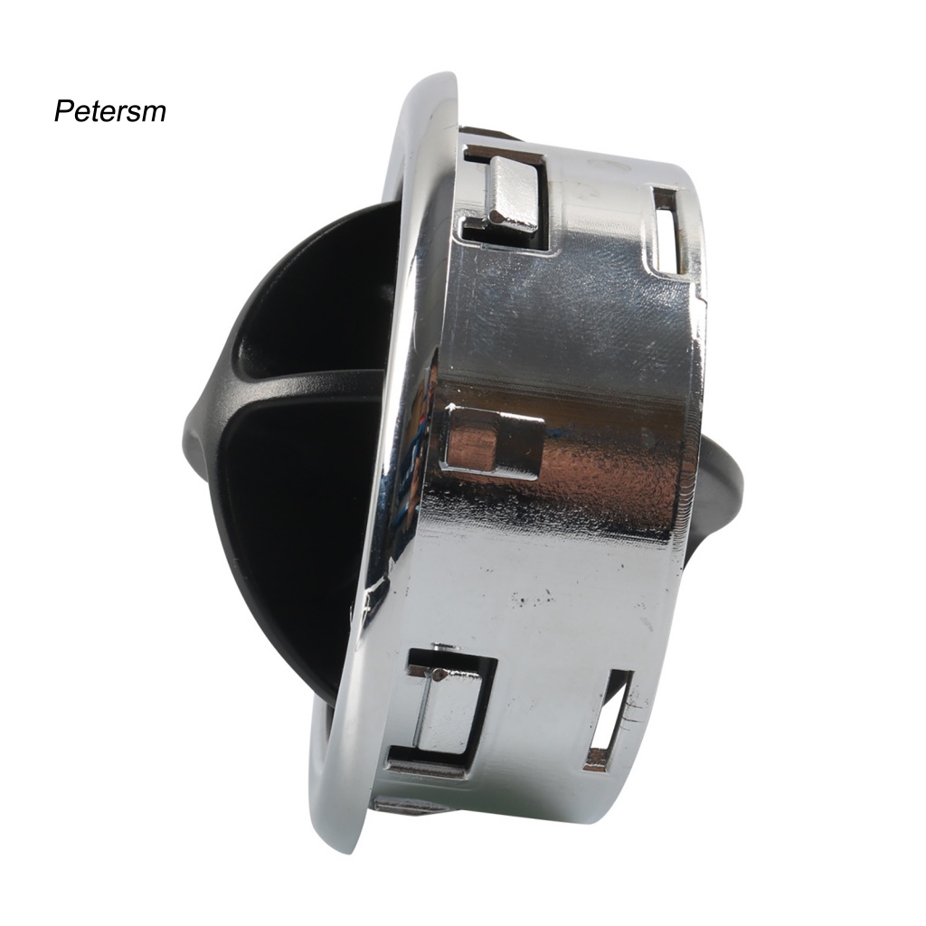 Lỗ Thông Gió Máy Điều Hòa Xe Hơi Bằng Nhựa PP Màu Đen Mạ Điện