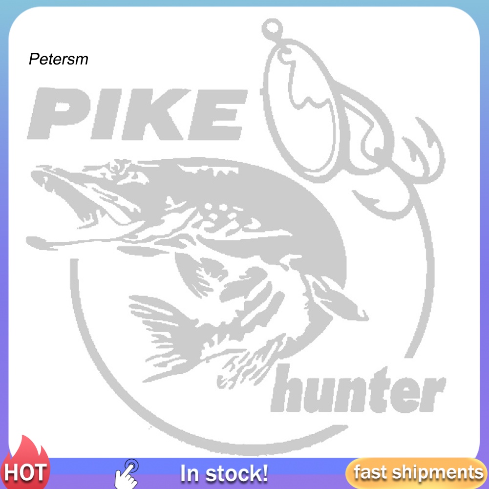 Đề Can Dán Trang Trí Xe Hơi / Laptop / Cửa Sổ Họa Tiết Mike Hunter Phản Quang Độc Đáo