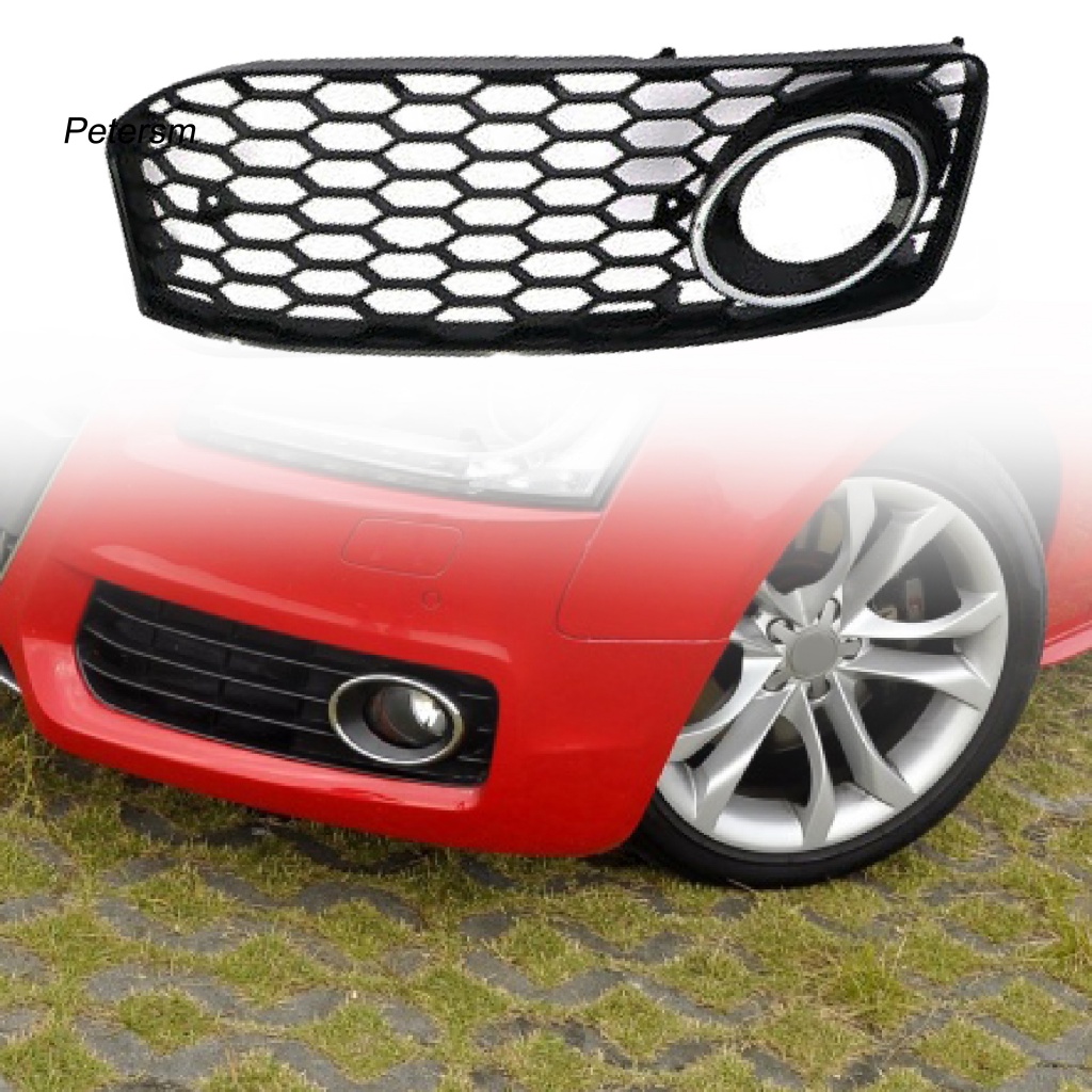 Khung Lưới Tổ Ong Gắn Đèn Sương Mù Trái / Phải Bằng Nhựa PP Bền 8T0807681B 8T B 8T Chất Lượng Cao Tiện Lợi Dễ Sử Dụng0807682Bộ 2 Khung Viền Trang Trí Tay Nắm Cửa Xe Hơi Audi A5 S-Line S5 08-11