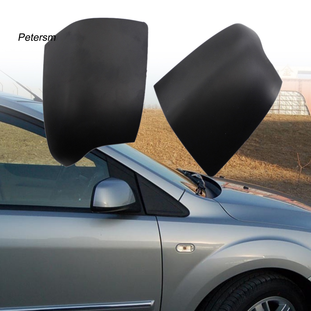 Bộ 2 Ốp Gương Chiếu Hậu Bằng Nhựa PP Màu Đen Chống Trầy Xước Cho Xe Hơi4247424 Fd4247423 310-0098 Ford Focus 2005-2008