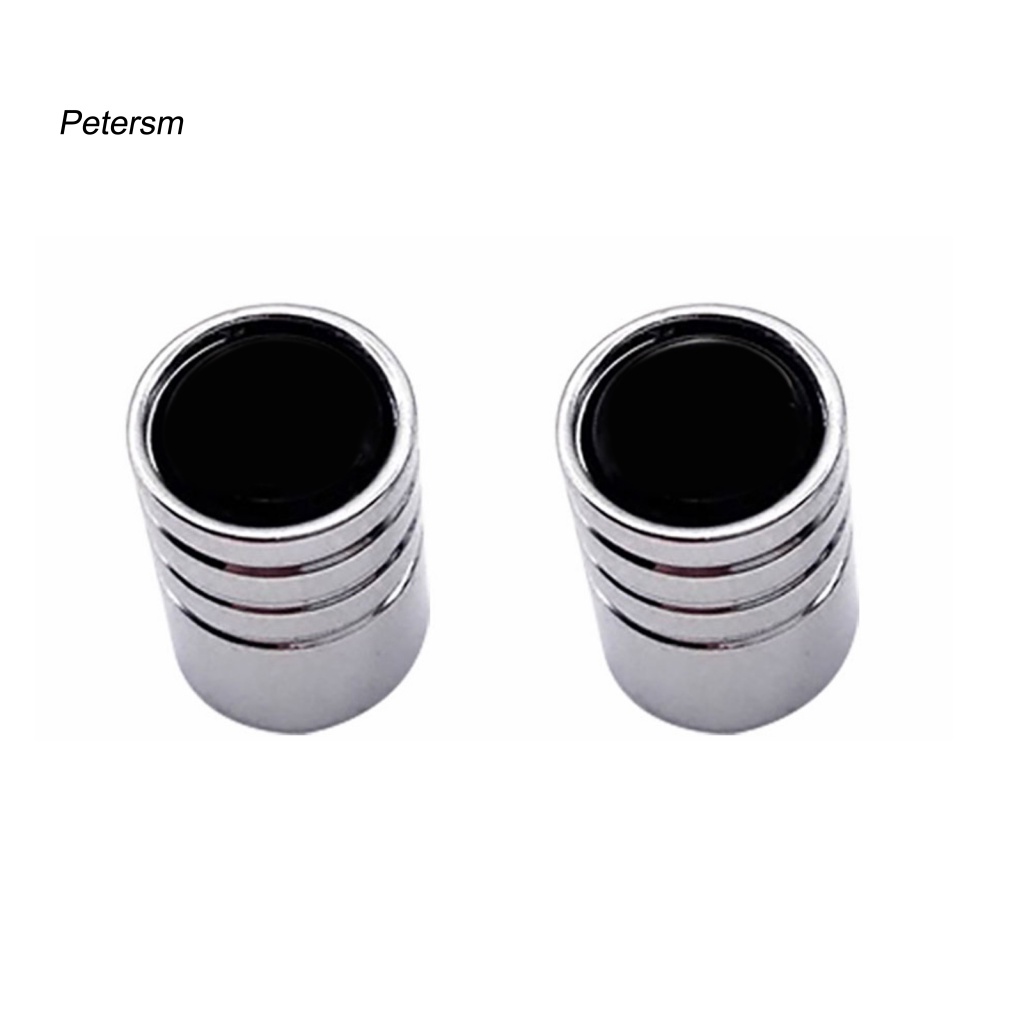 Bộ 4 Nắp Van Bánh Xe Hơi Benz Bằng Thép Không Gỉ Màu Sắc Bạc Chống Bụi Bẩn Tiện Dụng