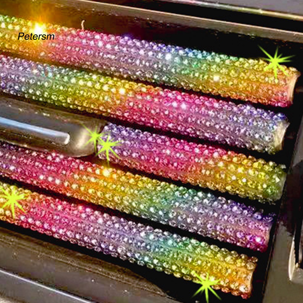 Bộ 5 Miếng Dán Trang Trí Lỗ Thông Gió Xe Hơi Hình Chữ U Bằng Nhựa PP