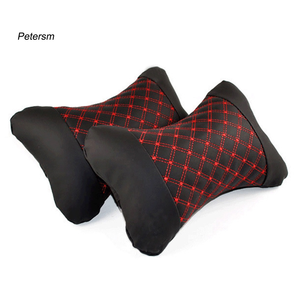 Gối Tựa Đầu Giả Da Sợi Nhỏ Gắn Ghế Ngồi Xe Hơi