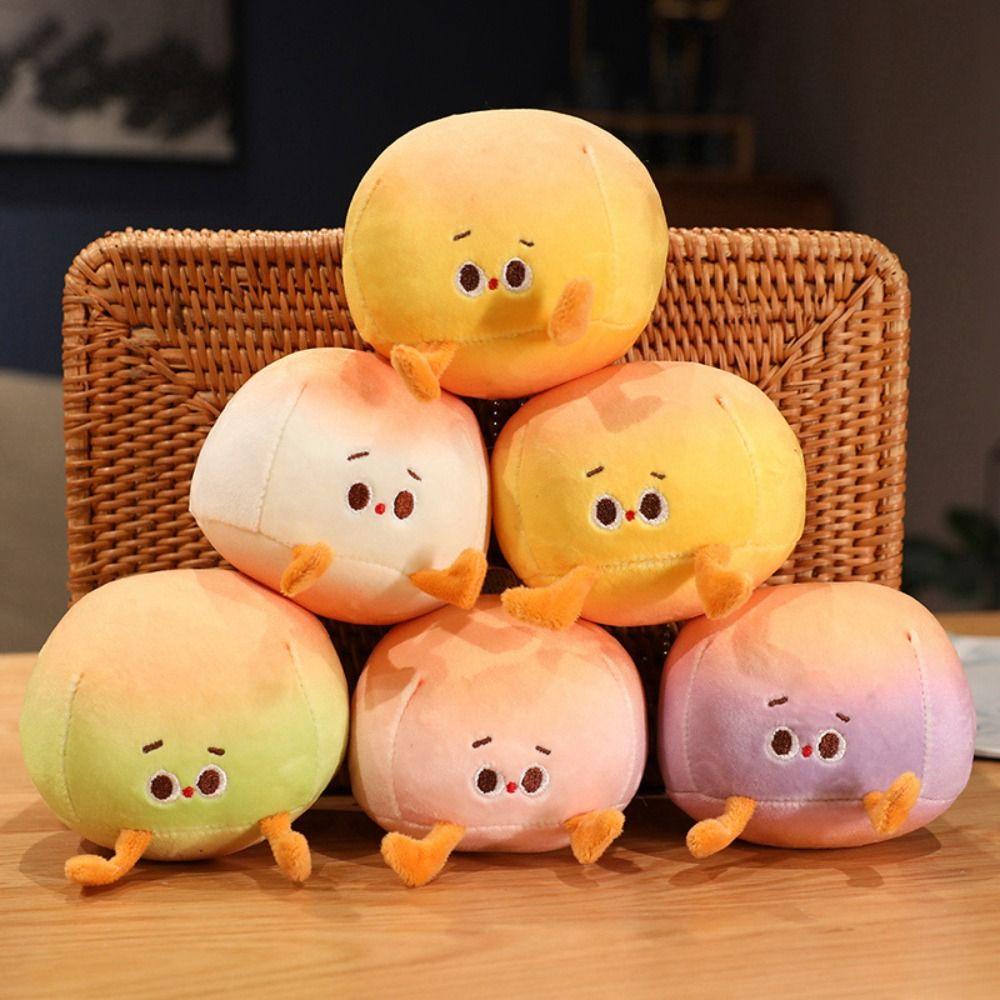 Móc Khóa Hình Bánh Bao Hấp Hoạt Hình Dễ Thương