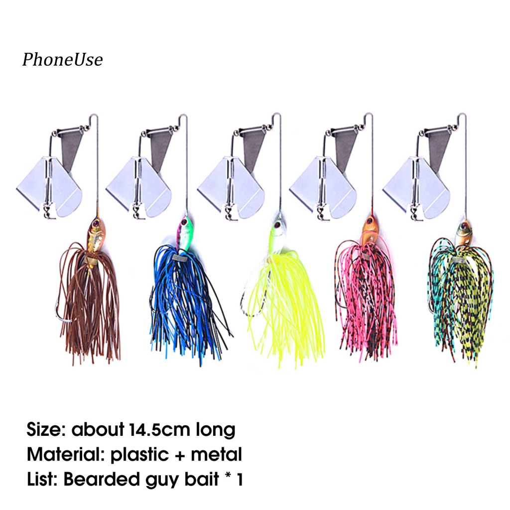 Mồi Câu Cá Giả Bằng PU 16g Tái Sử Dụng Được Chất Lượng Cao