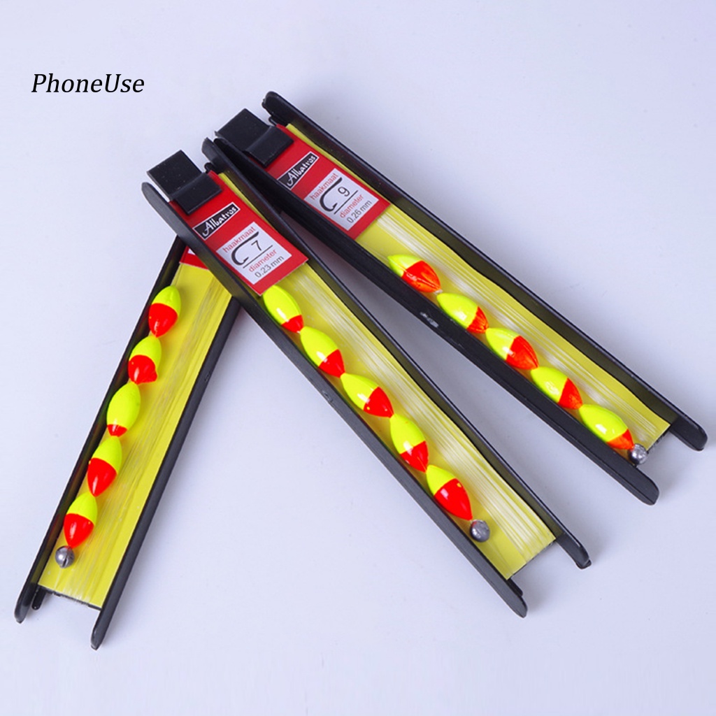 Set 3 Phao Câu Cá PU Bằng Kim Loại Chống Rỉ Độ Ổn Định Cao